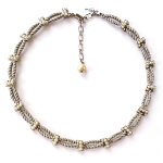 ヴィンテージネックレス トリファリ　パール