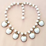 ヴィンテージ　トリファリ ガラス製アップル