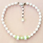 ミリアムハスケル　お花 ヴィンテージ 　ガラス