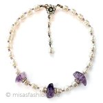 ミリアムハスケル　 刻印 バロックパール&天然石