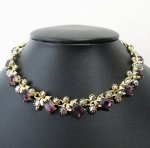 ART刻印フラワーネックレス