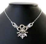 クラウンTrifari　 レアSterlingネックレス