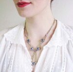 チェコクリスタル　 ネックレス