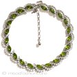 （画像用） Ｔｒｉｆａｒｉ　 トリファリ ペリドット銀葉ネックレス