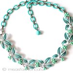 ＣＯＲＯ　ネックレス ターコイズのお花