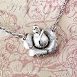 （画像用） Trifari　 トリファリ 薔薇の花ネックレス