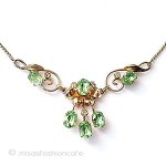 アンティークネックレス 12Kgf　VanDell刻印