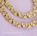 Trifari　トリファリ ゴールドリーフ　ネックレス