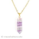 14Kgf天然石　ネックレス