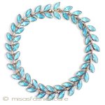 Trifari　トリファリ 希少ガラス葉ネックレス