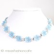 （画像用） ブルーフラワーネックレス
