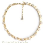 Trifari　 トリファリ RSの花　ネックレス