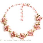 ＣＯＲＯ　ネックレス ピンクベリー・リーフ