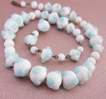 Ｔｒｉｆａｒｉ　 トリファリ 水玉ガラス　ネックレス