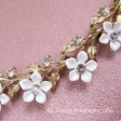 （画像用） ヴィンテージアクセサリー 白いお花　ネックレス