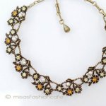 Coro お花ネックレス