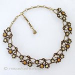 Coro お花ネックレス