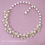 Coro お花ネックレス