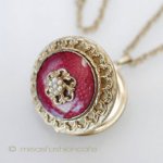 ロケット ペンダントネックレス