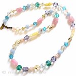 ミリアム　ハスケル　 パステル　ネックレス