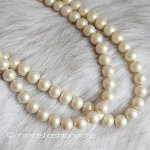 グラスパール2連ネックレス