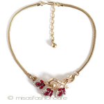 Ｔｒｉｆａｒｉ　 トリファリ お花ブーケ ネックレス