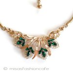 Ｔｒｉｆａｒｉ　 トリファリ エメラルド・ネックレス