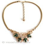 Ｔｒｉｆａｒｉ　 トリファリ エメラルド・ネックレス