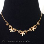 VanDell刻印ネックレス 本真珠12Kgf フラワー