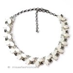 ヴィンテージジュエリー フローラル　ネックレス