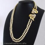 お花パール ネックレス