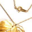 （画像用） Trifari　 トリファリ 金葉　ネックレス