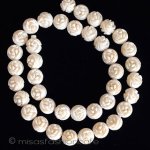 本象牙　アイボリー ローズ花ネックレス