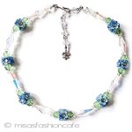 ヴィンテージジュエリー Vendome　青いお花