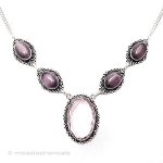 アンティークネックレス 天然石　パワーストーン