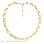 Ｔｒｉｆａｒｉ　 トリファリ パール小花ネックレス