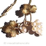 真珠の葡萄　14Kgf Ｋｒｅｍｅｎｔｚ　ネックレス