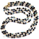 Trifari　トリファリ 3連　ネックレス