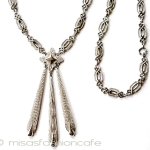 アンティークジュエリー トリファリ　流れ星