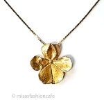 Trifari　 トリファリ すみれ花ネックレス