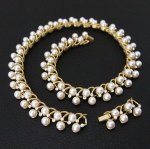 Ｔｒｉｆａｒｉ　 トリファリ パールRS　ネックレス