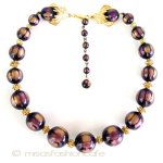 Trifari　トリファリ パープル　ネックレス