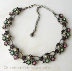 Coro　花ネックレス