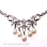 Ｔｒｉｆａｒｉ　 トリファリ パールRSネックレス