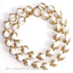 Trifari　 トリファリ 金葉　ネックレス