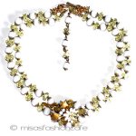 Robert DeMario お花　ネックレス