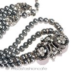 Robert・DeMario初期　 パールの花ネックレス