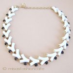 Trifari トリファリ 白黒ツリー ネックレス Trifari トリファリ 白黒ツリー ネックレス