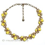 Trifari　 トリファリ 花のつぼみ　ネックレス