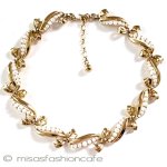 Trifari　 トリファリ リボン　ネックレス